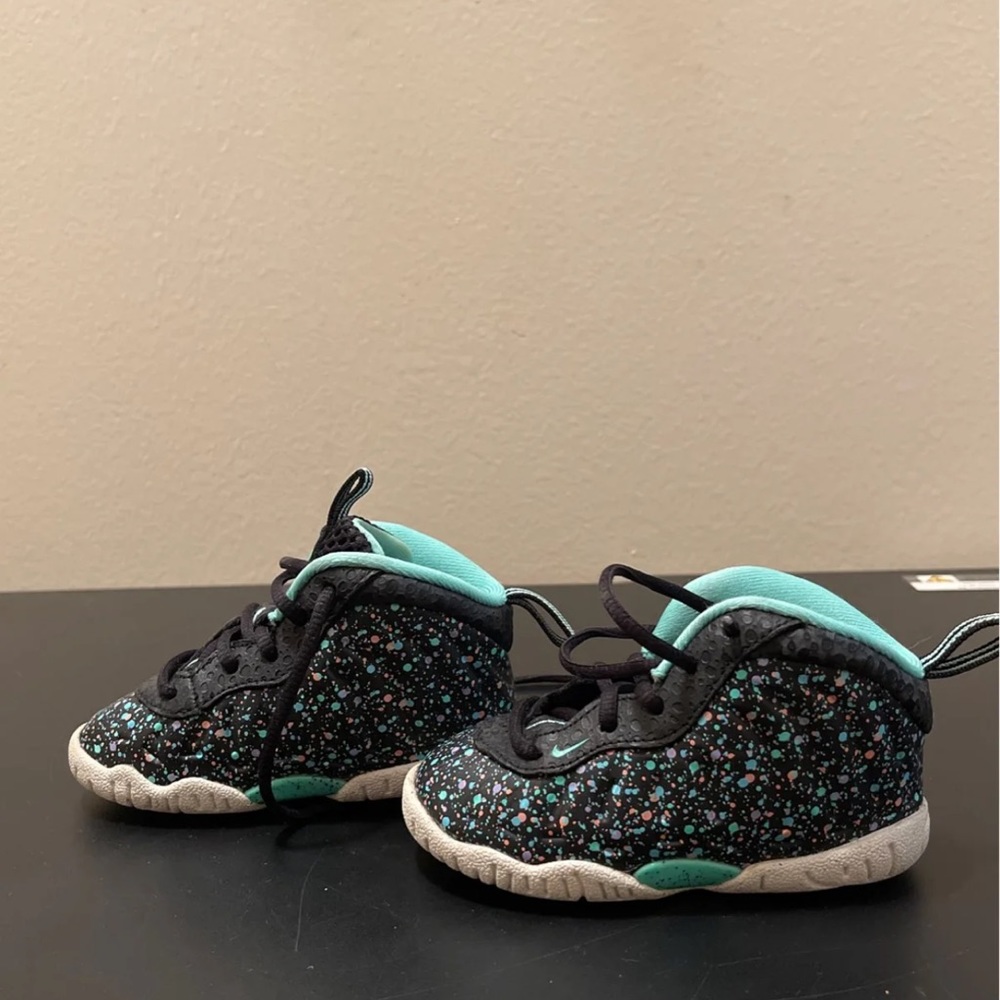 Toddler “Splattered” Foamposite Sneakers